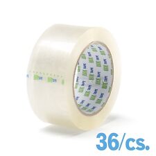 Used, 36 Rolls Carton Sealing Clear Packing Shipping Box Tape 2" x 110 Yards - LUX  for sale  Brooklyn