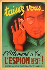 Ww2 affiche all d'occasion  Isigny-sur-Mer