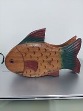 Vintage wooden fish for sale  PONTEFRACT