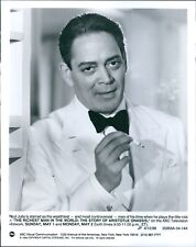 1988 Raul Julia Richest Man World Story Aristotle Onassis Abc Bowtie 7X9 Photo for sale  Shipping to South Africa