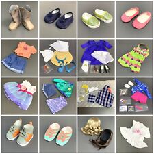Lotes de 18 pol. roupas femininas americanas sapatos sociais acessórios para brinquedos de boneca comprar usado  Enviando para Brazil