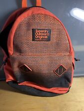 Superdry orange backpack for sale  MIRFIELD