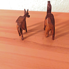 Holzfiguren kamel esel gebraucht kaufen  Baiersdorf