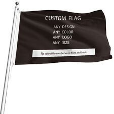 Used, Custom Flag Banner With Various Sizes Patterns Back to Back Printing Polyester for sale  Shipping to South Africa