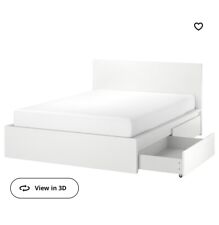 Ikea white malm for sale  BIRKENHEAD