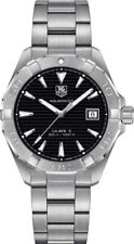 Tag Heuer Aquaracer WAY2110-0 relógio automático aço inoxidável mostrador preto 41mm comprar usado  Enviando para Brazil