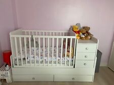 White toddler cot for sale  Shipping to Ireland