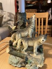 Wolf table lamp for sale  Turtle Creek