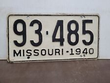 1940 missouri license for sale  Butte