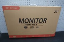 CRUA 27" FHD 1080P, 75Hz, Curved Monitor, Black for sale  Shipping to South Africa