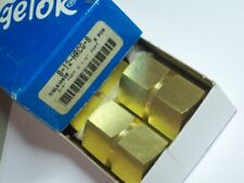 1- Cajon Swagelok Brass Hex Reducing Coupling, 3/4" x 1/2" NPT, B-12-HRCG-8, used for sale  Shipping to South Africa