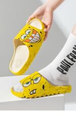 Sandálias unissex chinelo Bob Esponja anime arte slides tamanho US10M, usado comprar usado  Enviando para Brazil