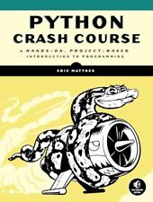 Python crash course for sale  Burlington