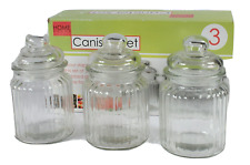 Pack glass canisters for sale  Champaign