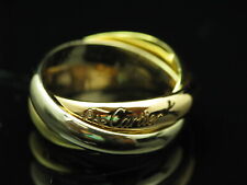 Cartier Trinity Ring klassisch, sehr exklusiver 18 kt. Tricolor-Goldring  gebraucht kaufen  Bordesholm