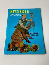 Kitzinger weinbuch 1979 gebraucht kaufen  Kaufbeuren