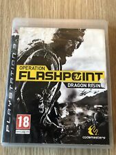 OPÉRATION FLASHPOINT DRAGON RISING PLAYSTATION 3 PS3 FRANÇAIS COMPLET RARE comprar usado  Enviando para Brazil