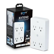 Geeni Smart Wi-Fi 4 Outlet Plug with Surge Protection — Individual Plug Control, used for sale  Shipping to South Africa