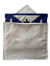 Masonic apron cotton for sale  CRAWLEY