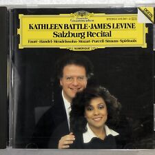 CD de música clássica Kathleen Battle James Levine Salzburg recital comprar usado  Enviando para Brazil
