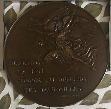 Médaille bronze corbin d'occasion  France