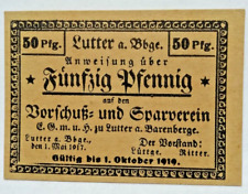 1919 notgeldschein gutschein gebraucht kaufen  Lübeck