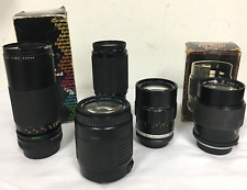 Lote de 5 lentes vintage para cámara, varias marcas segunda mano  Embacar hacia Argentina