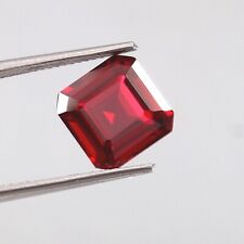 AAA Natural Flawless Myanmar Red Painite Asscher Cut Loose Gemstone 6.60 Ct for sale  Shipping to South Africa