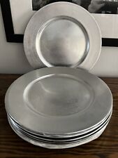 Silver charger plates for sale  Birmingham
