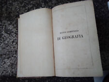 Compendio geografia sergent usato  Dorio