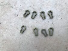 Set of 8 Small Antique Brass Escutcheons for sale  CHICHESTER