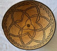 Vintage 1920’s Apache Star Pattern Basket 14” San Carlos Arizona for sale  Shipping to South Africa