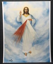 Używany, Jezus Boże Miłosierdzie – Josyp Terelya Kolorowy chrześcijański nadruk religijny 11x14 na sprzedaż  Wysyłka do Poland