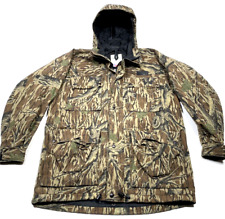 Vtg Gander Mountain Climate+ Waterproof Mossy Oak Camo Jacket sz M Made in USA for sale  Shipping to South Africa
