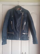 wolf leather jacket for sale  BRIDGWATER