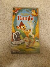 Bambi vhs pal for sale  CHESTER