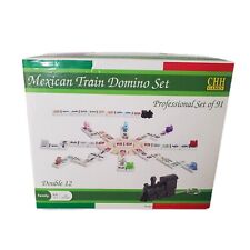 Conjunto de dominó de trem mexicano comprar usado  Enviando para Brazil