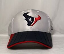 Gorra/sombrero de los Houston Texans. Equipo/Reebok de la NFL. Blanco con billete de goma azul marino y logotipo. segunda mano  Embacar hacia Mexico