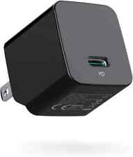 Usado, Aukey Minima 20w USB-C PD carregador rápido com plugue dobrável - preto PA-Y20S comprar usado  Enviando para Brazil