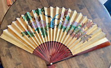 vintage oriental large fan for sale  Long Beach
