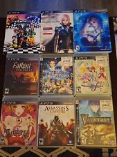 9 PlayStation 3 PS3 Games Lot Bundle - Kingdom Hearts, FF, Fallout, Tales, Etc.  for sale  Shipping to South Africa