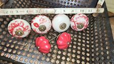 red cabinet ceramic knobs for sale  Pensacola