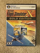 Jogos de DVD para PC Microsoft Flight Simulator X Gold Edition para Windows comprar usado  Enviando para Brazil