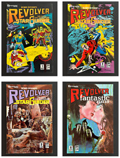 LOTE DE QUATRO QUADRINHOS REVÓLVER #1, #2, #3, #6 (Renegade Press, 1985) FRETE COMBINADO, usado comprar usado  Enviando para Brazil