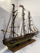 SS United States Tall Ship Wooden Scale Model Sailing Boat 32” Fully Assembled for sale  Shipping to United Kingdom