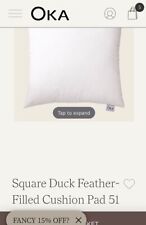 Oka cushion pads for sale  BALDOCK