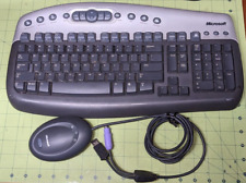 Usado, Teclado multimedia inalámbrico Microsoft WBR0168 1.0A + receptor (sin mouse) segunda mano  Embacar hacia Argentina