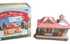 Vintage Dickens Winterville Christmas Weston Railroad Train Station Hose Village for sale  Shipping to South Africa