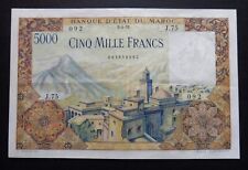 Maroc 5000 francs d'occasion  Tonnay-Charente
