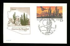 US FDC #UX127 Artmaster 1989 Tucson AZ America the Beautiful Desert segunda mano  Embacar hacia Argentina